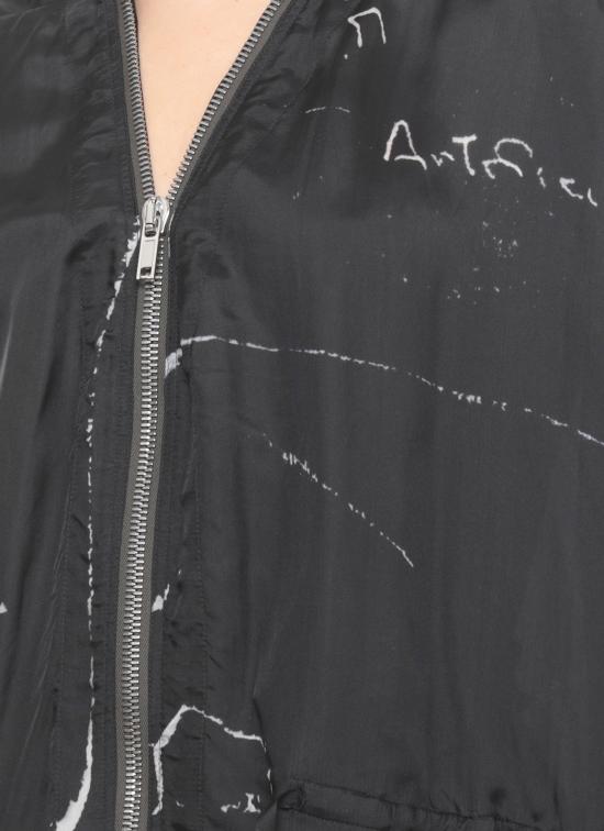 26SS 릭 오웬스 가죽 자켓 RP01F6733 KP10911 Black - RICK OWENS