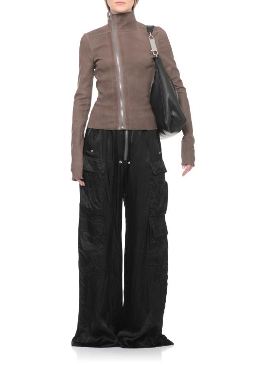 26SS 릭 오웬스 가죽 자켓 RP01F6701 LSV34 Brown - RICK OWENS