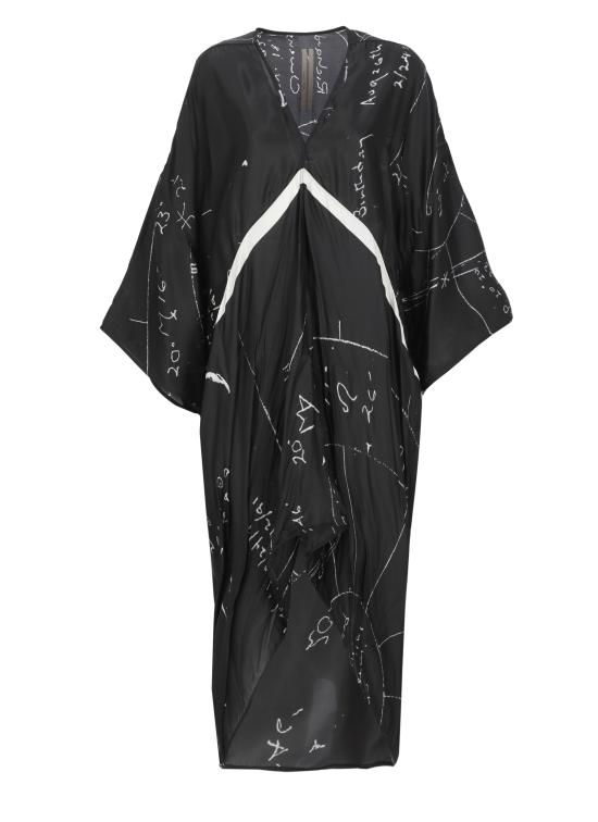 26SS 릭 오웬스 미디 원피스 RP01F6540 KP10911 Black