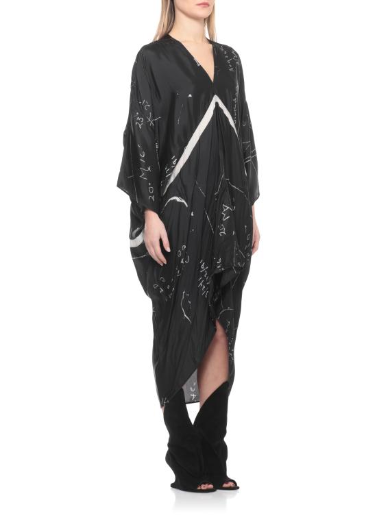 26SS 릭 오웬스 미디 원피스 RP01F6540 KP10911 Black - RICK OWENS