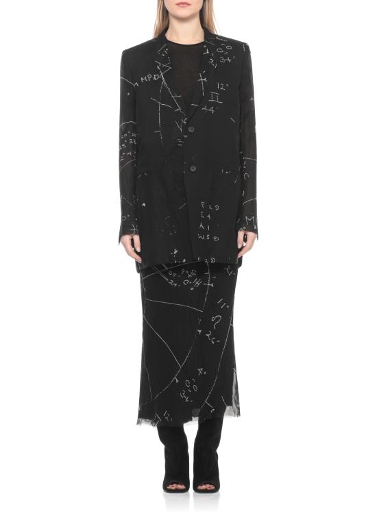 26SS 릭 오웬스 미디 스커트 RP01F6334 SP10911 Black - RICK OWENS