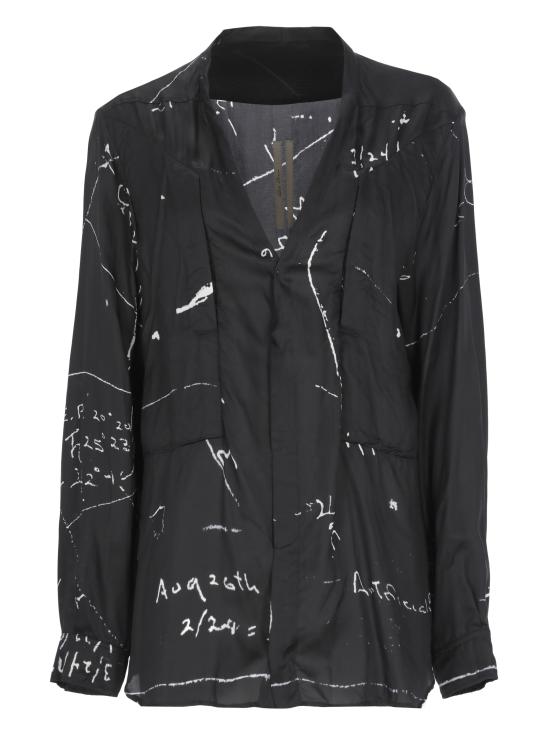 26SS 릭 오웬스 셔츠 RP01F6247 KP10911 Black