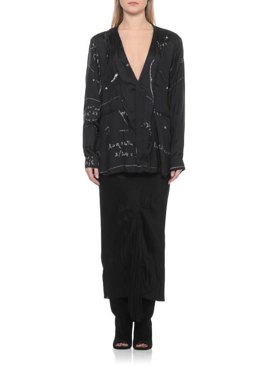 26SS 릭 오웬스 셔츠 RP01F6247 KP10911 Black - RICK OWENS