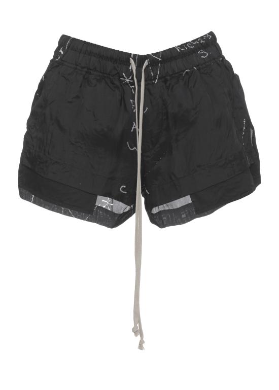 26SS 릭 오웬스 포크 박서 쇼츠 RP01F6316 KP10911 Black