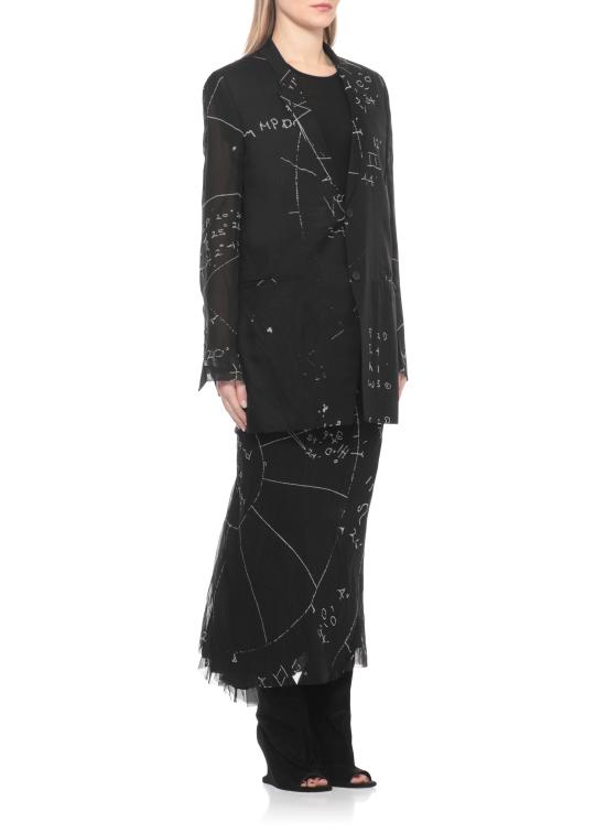 26SS 릭 오웬스 수트 자켓 RP01F6752 SP10911 Black - RICK OWENS