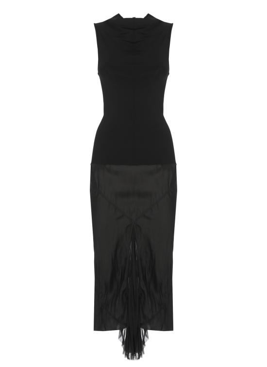 26SS 릭 오웬스 미디 원피스 RP01F6558 JSVKS09 Black