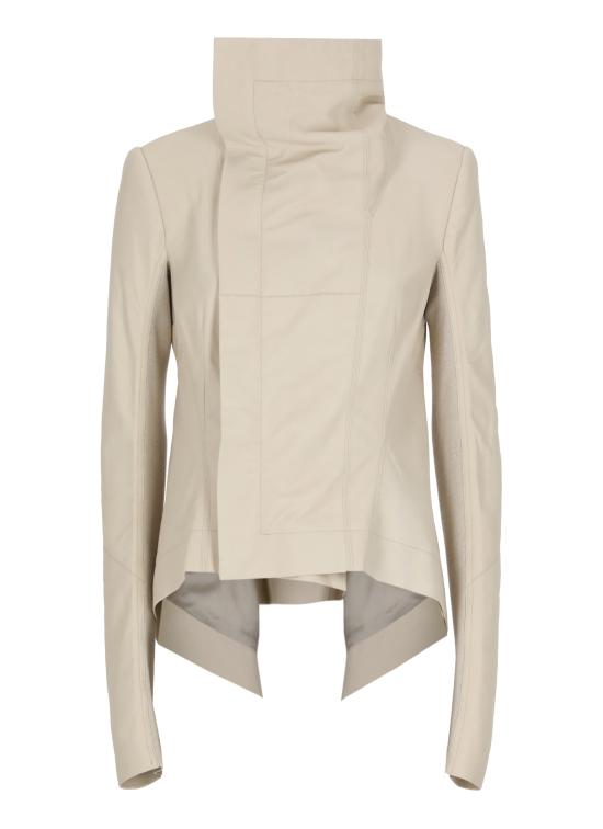 26SS 릭 오웬스 가죽 자켓 RP01F6743 LBF138 Beige