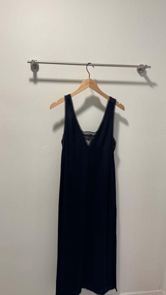  자딕앤볼테르 롱 원피스 Zadig & Voltaire Renzo 드레스 블랙 - ZADIG & VOLTAIRE