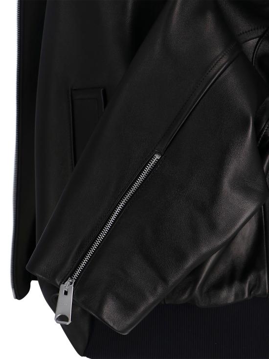 26SS 케이트 가죽 자켓 62301012 L1012 200 Black - KHAITE