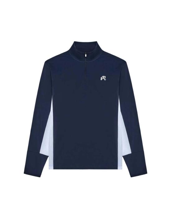  말본 자켓 골프 산티아고 미드 레이어 재킷 미드나잇