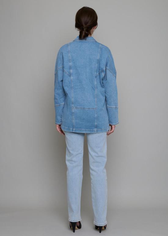  티티 스튜디오 데님 자켓 Tt Studios 린다 재킷 라이트 블루 데님 - TT STUDIOS