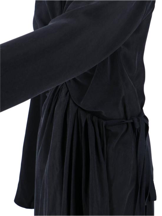 26SS 마르지엘라 미디 원피스 S29DD0057 M35901 900 Black - MAISON MARGIELA