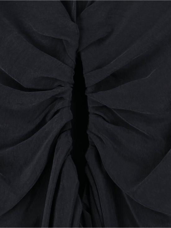 26SS 마르지엘라 미디 원피스 S29DD0057 M35901 900 Black - MAISON MARGIELA