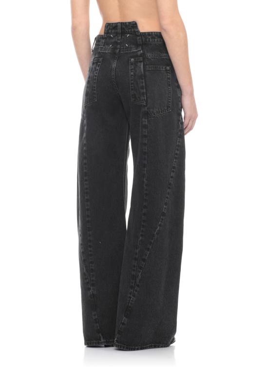 26SS 마르지엘라 데님 팬츠 S51LA0133 S30496961 Black - MAISON MARGIELA