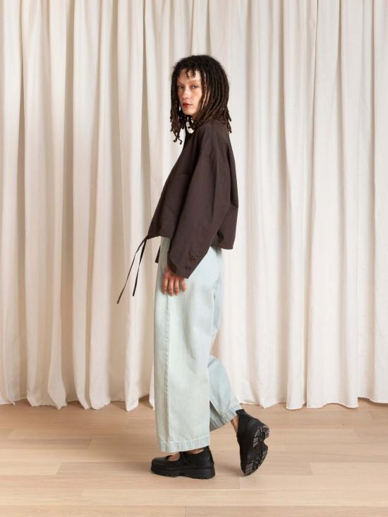  알리 골든 자켓 크롭 드로스트링 재킷 - ALI GOLDEN