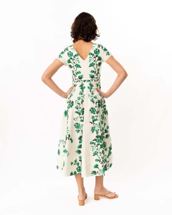  살로니 롱 원피스 조이 E 드레스 사피어 바인즈 - SALONI