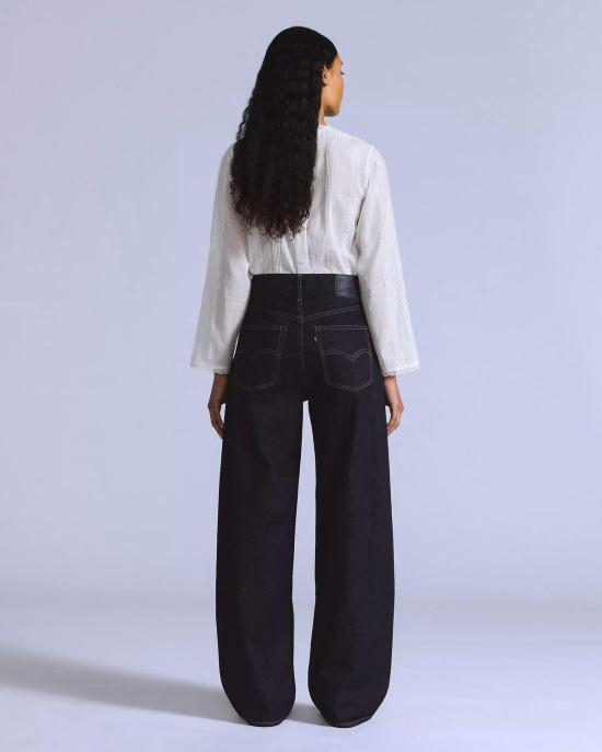  리바이스 데님 팬츠 블루 탭 드롭 배럴 뉴 린스 진 - LEVI'S