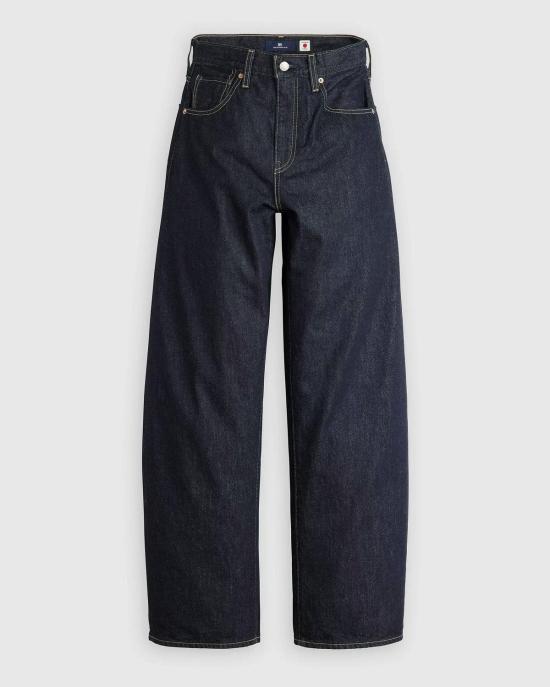  리바이스 데님 팬츠 블루 탭 드롭 배럴 뉴 린스 진 - LEVI'S