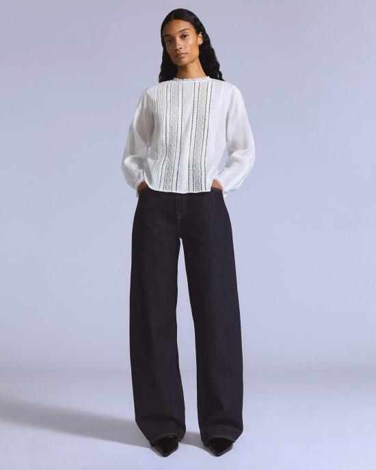  리바이스 데님 팬츠 블루 탭 드롭 배럴 뉴 린스 진 - LEVI'S