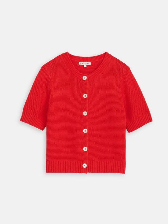  알렉스 밀 가디건 엘르 린넨 코튼 - ALEX MILL