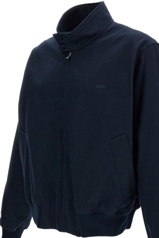  아페쎄 봄버 자켓 A.P.C. 지퍼형 봄버 재킷 (블루) - A.P.C.