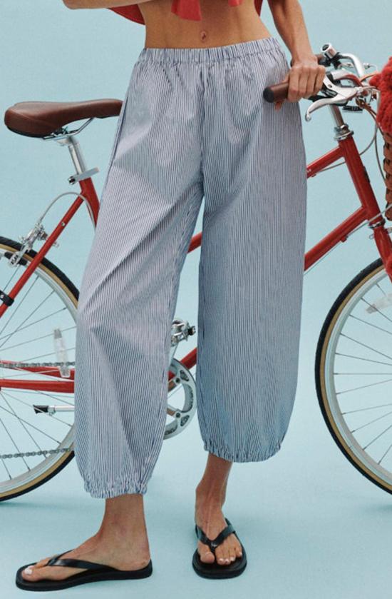  Suzie Kondi 팬츠 수지 콘디 델로스 코튼 포플린