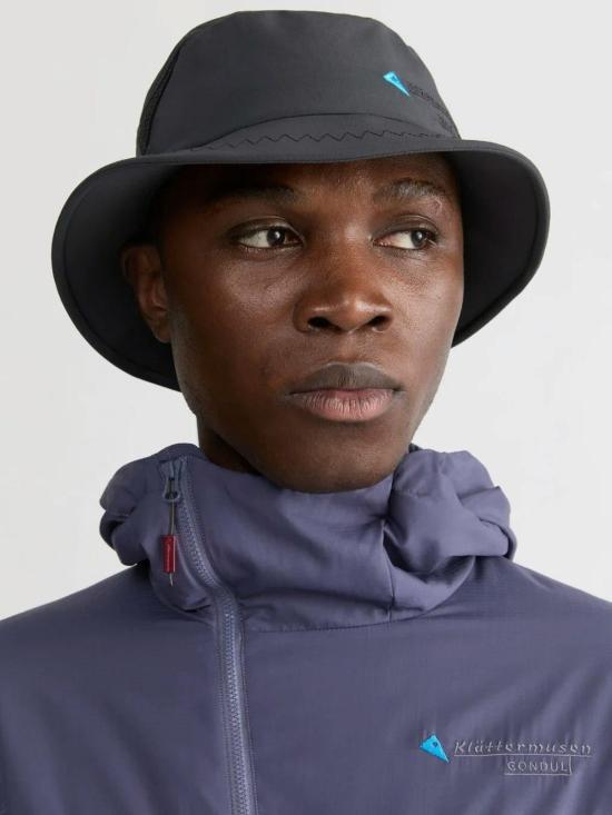  클라터뮤젠 모자 Klättermusen Skuld 버킷  레이븐 - KLATTERMUSEN