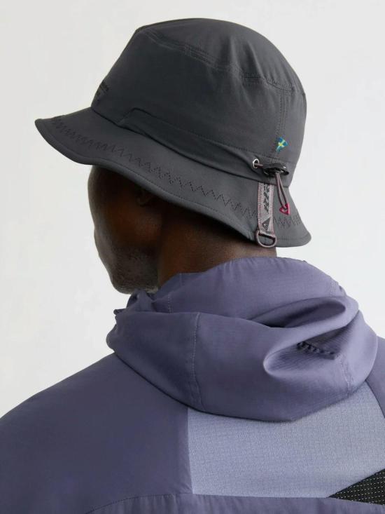  클라터뮤젠 모자 Klättermusen Skuld 버킷  레이븐 - KLATTERMUSEN