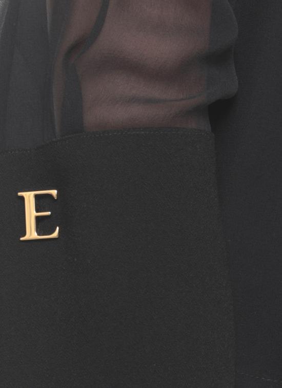 26SS 엘리자베타프랜치 셔츠 CA14861E2 110 Black - ELISABETTA FRANCHI