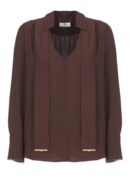 26SS 엘리자베타프랜치 블라우스 CA14661E2 644 Brown