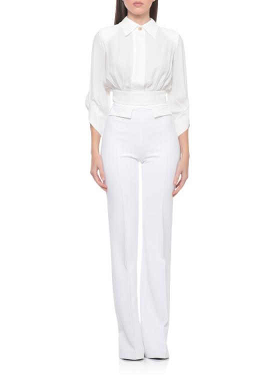 26SS 엘리자베타프랜치 블라우스 CA14761E2 360 Ivory - ELISABETTA FRANCHI