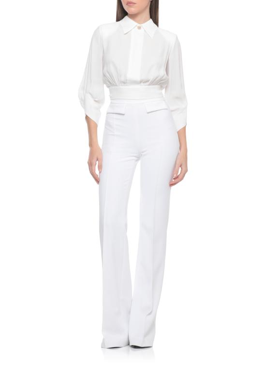 26SS 엘리자베타프랜치 블라우스 CA14761E2 360 Ivory - ELISABETTA FRANCHI