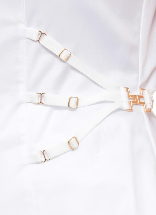 26SS 엘리자베타프랜치 셔츠 CA14361E2 100 White - ELISABETTA FRANCHI