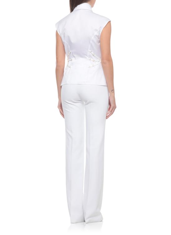 26SS 엘리자베타프랜치 셔츠 CA14361E2 100 White - ELISABETTA FRANCHI