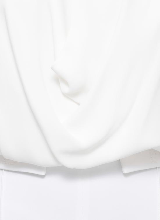 26SS 엘리자베타프랜치 바디수트 티셔츠 CB00261E2 360 Ivory - ELISABETTA FRANCHI