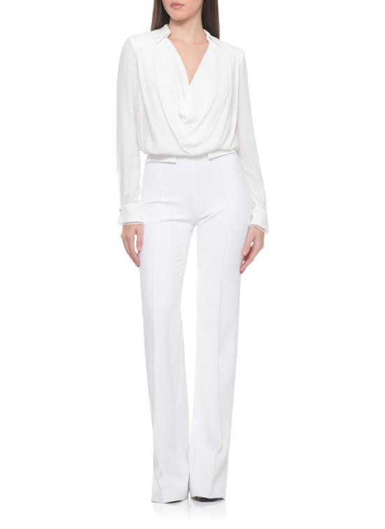26SS 엘리자베타프랜치 바디수트 티셔츠 CB00261E2 360 Ivory - ELISABETTA FRANCHI