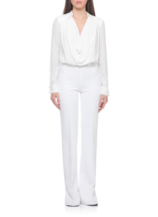 26SS 엘리자베타프랜치 바디수트 티셔츠 CB00261E2 360 Ivory - ELISABETTA FRANCHI