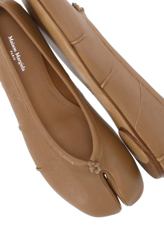 26SS 마르지엘라 TABI 타비 뉴 발레리나 플랫 S58WZ0127 P6378T4091 Beige - MAISON MARGIELA
