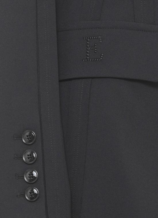 26SS 엘리자베타프랜치 수트 자켓 GI21661E2 110 Black - ELISABETTA FRANCHI