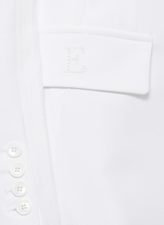 26SS 엘리자베타프랜치 수트 자켓 GI21661E2 360 Ivory - ELISABETTA FRANCHI