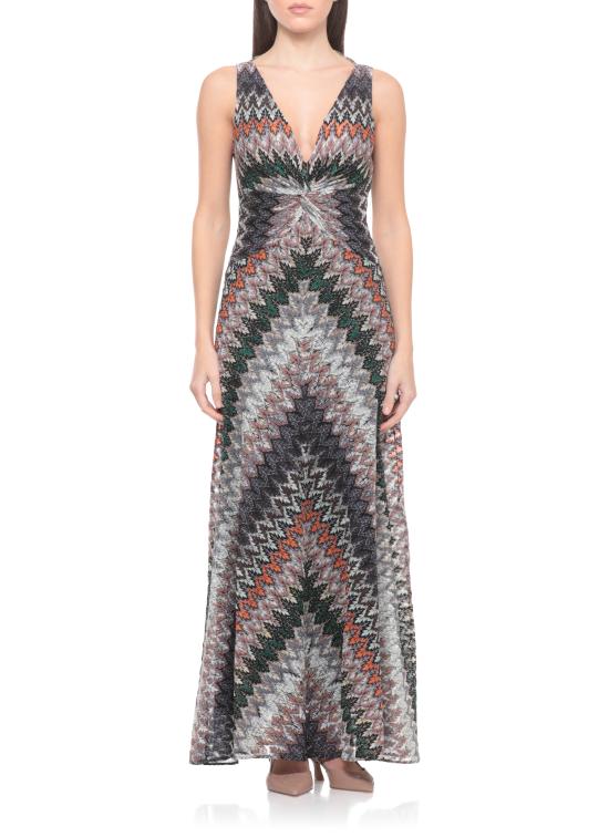 26SS 미소니 미디 원피스 DS26SG1S BR014ZS72OW MultiColour - MISSONI