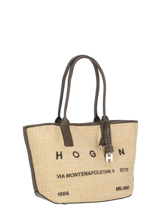 26SS 호간 토트백 KBW01TA3200UYI 7E06 Beige - HOGAN