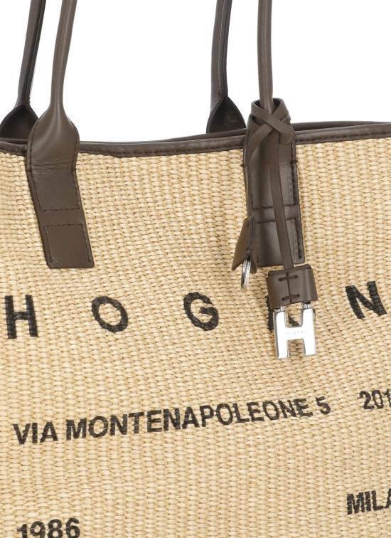 26SS 호간 토트백 KBW01TA3200UYI 7E06 Beige - HOGAN