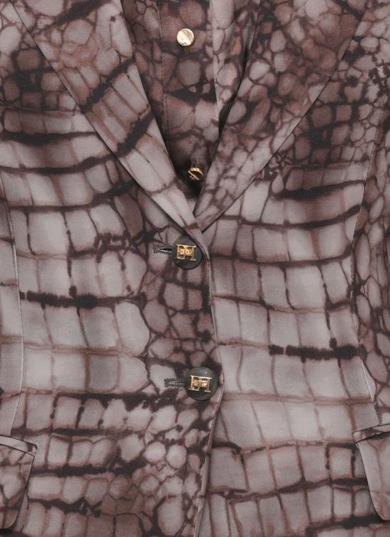 26SS 엘리자베타프랜치 수트 자켓 GI20761E2 644 Brown - ELISABETTA FRANCHI