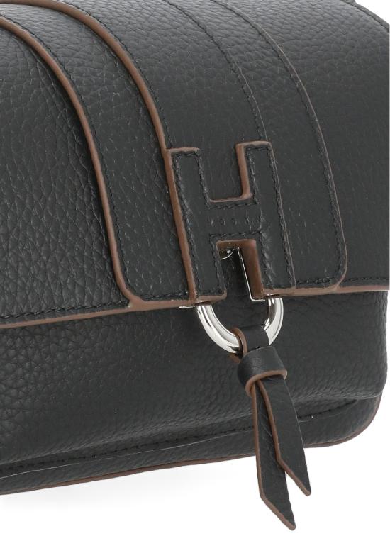 26SS 호간 숄더백 KBW01XI0100TH1 B999 Black - HOGAN