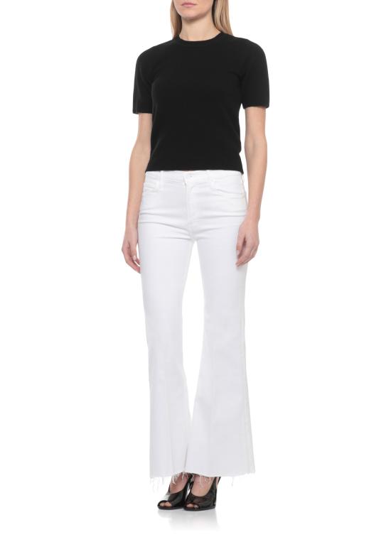 26SS 마더 데님 팬츠 P0085 753 THE LIL DOOZY FRAYFOT White - MOTHER