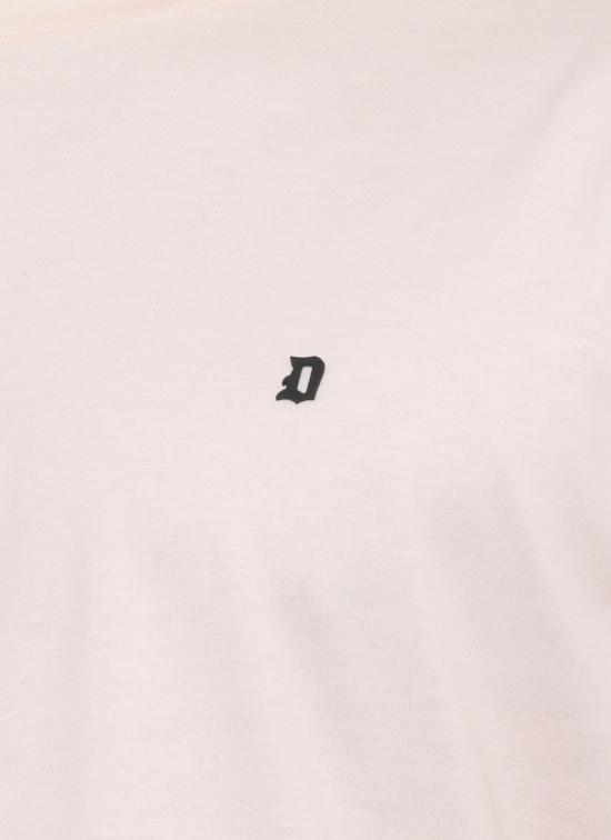 26SS 돈답 반팔 티셔츠 US198 JF0271U ZL4511 Pink - DONDUP