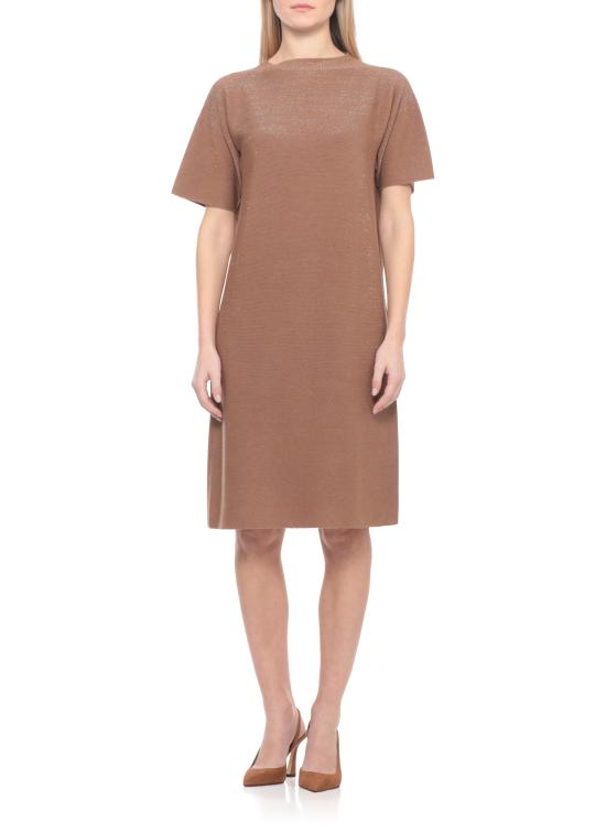 26SS 파비아나 필리피 율, 코튼 & 루렉스 드레스 파비아나 필리피 ABD266F178 L7661268 Brown - FABIANA FILIPPI