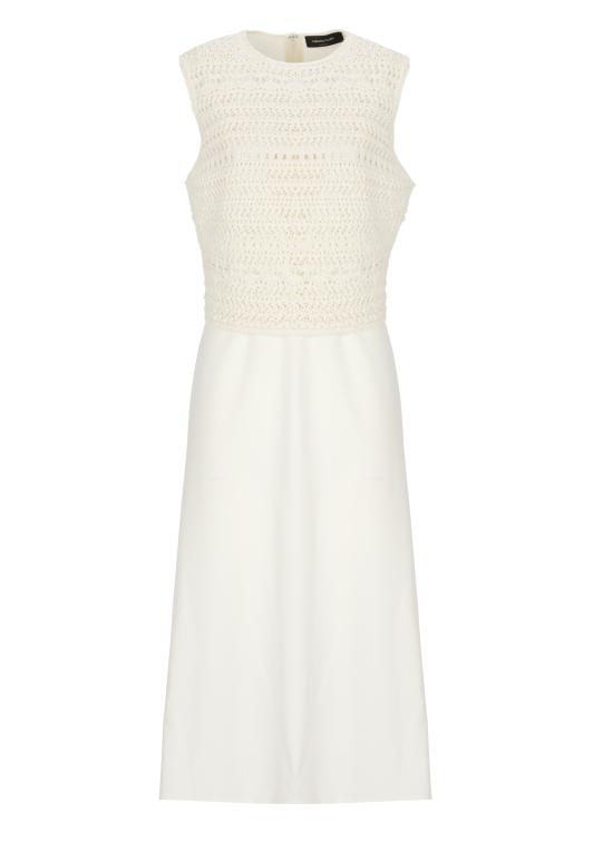 26SS 파비아나 필리피 미디 원피스 ABD266F179 L7740145 Ivory