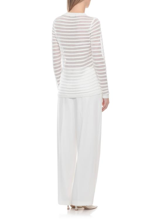 26SS 파비아나 필리피 스웨터 MAD266F102 L7680142 White - FABIANA FILIPPI